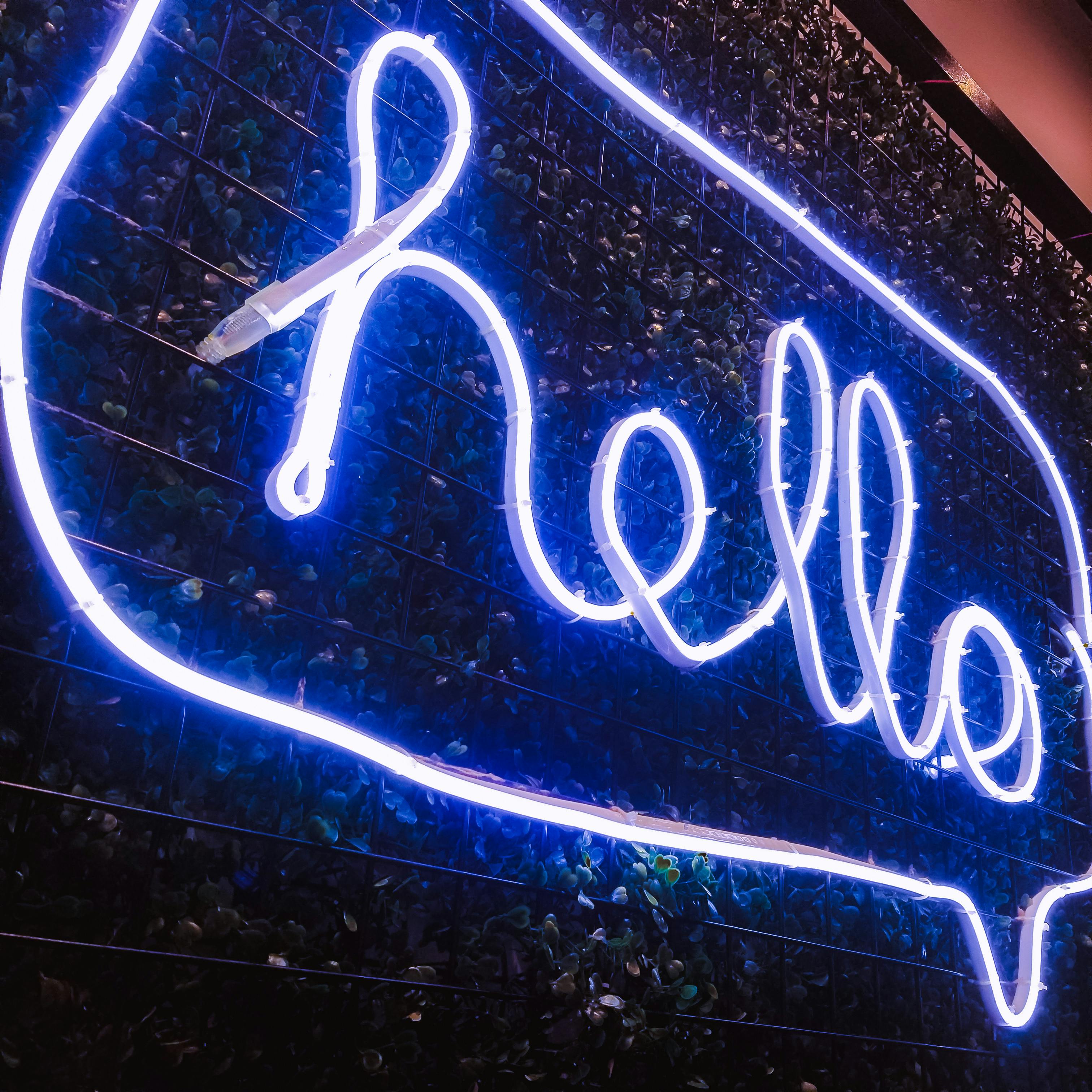 Neon Hello Photos, Download The BEST Free Neon Hello Stock Photos & HD