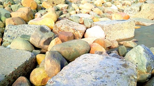 Free stock photo of beach shore, stone Stock Photo