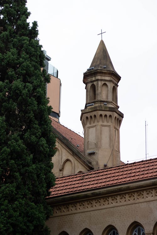 Low Angle Shot of a Church Building