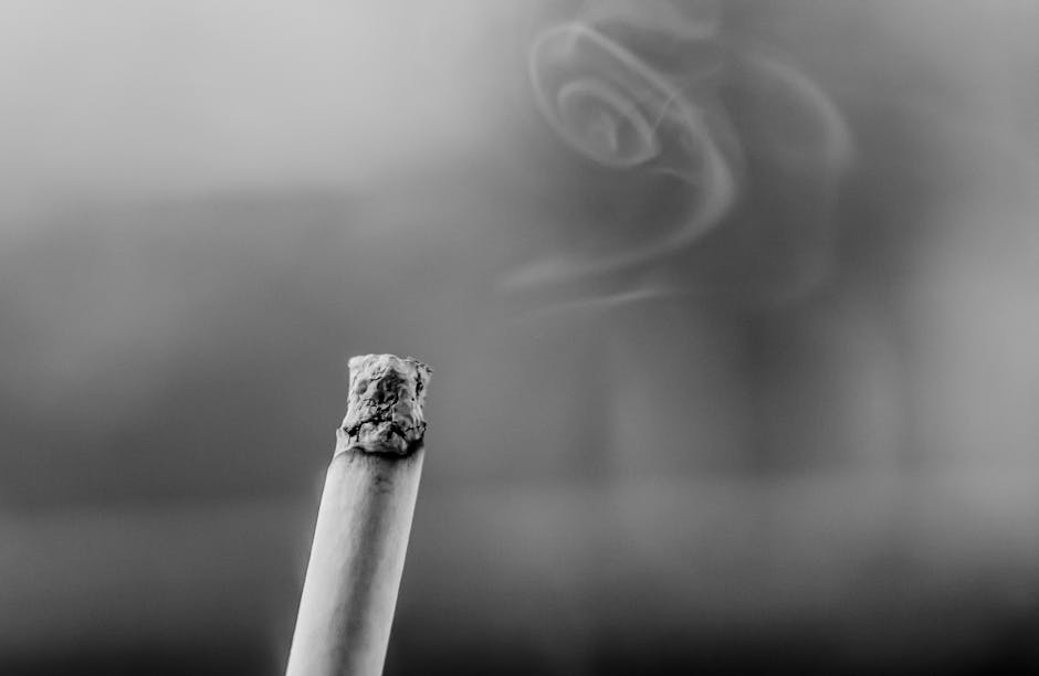 black-and-white, cigarette, fag