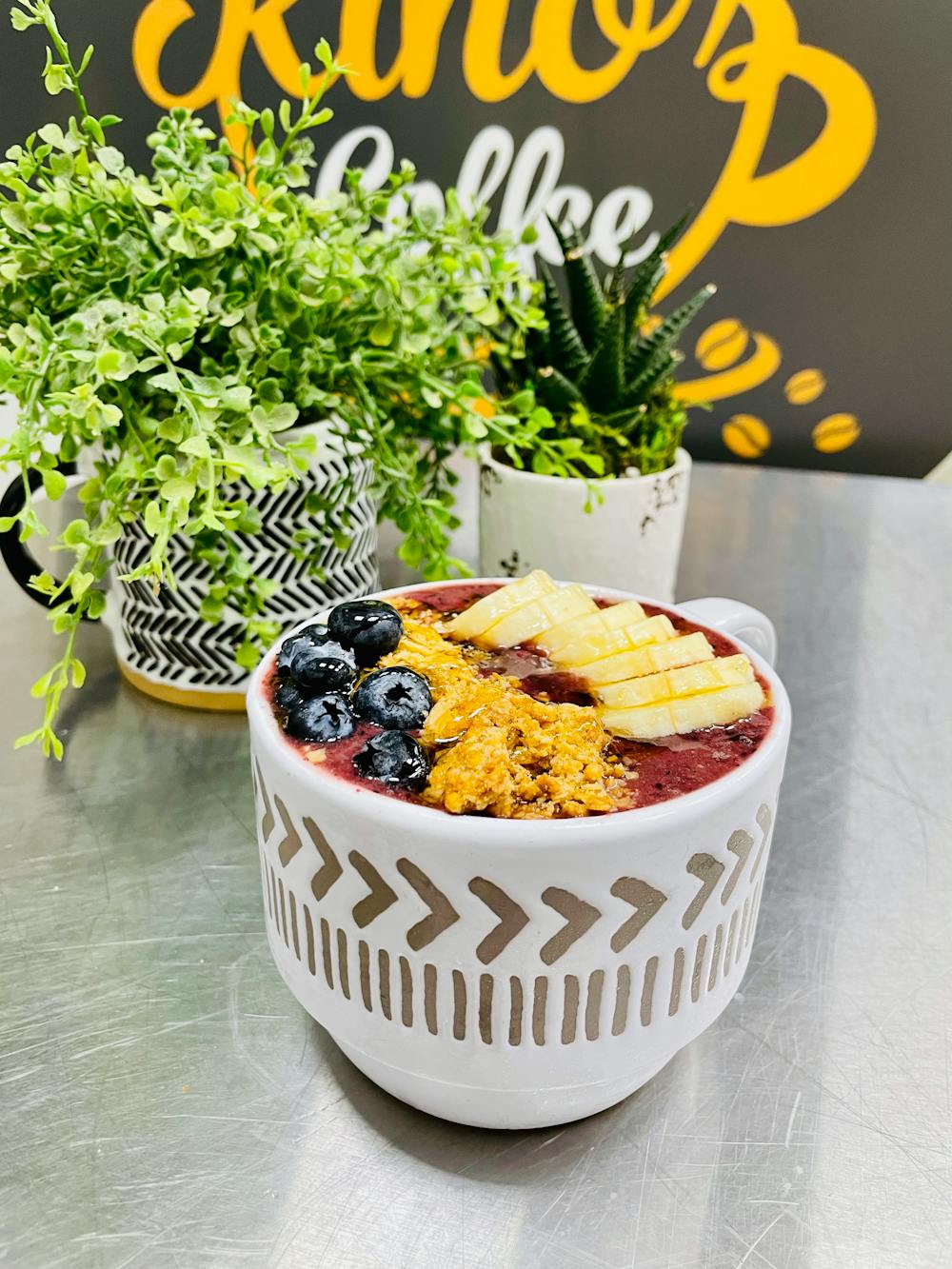 Blueberry Banana Smoothie Bowl