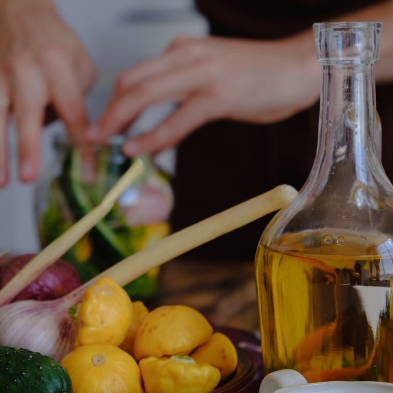 Caramelized Garlic Confit Oil