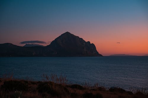 무료 바다, 산, 새벽의 무료 스톡 사진