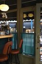 Brown Wooden Framed Glass Door