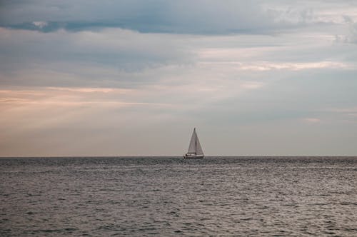 돛단배, 바다, 배의 무료 스톡 사진