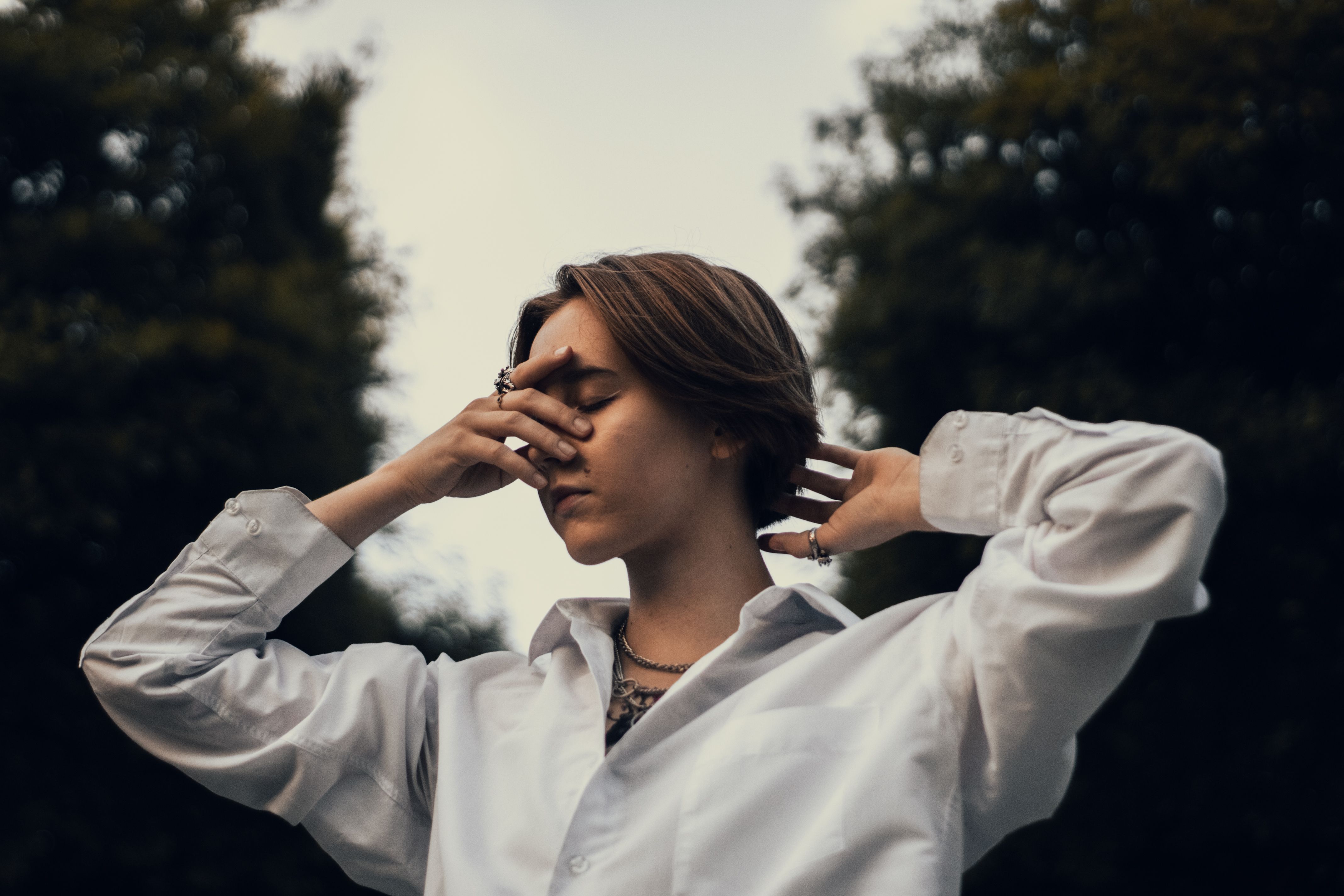 A Woman Scanning Her Fingerprint · Free Stock Photo