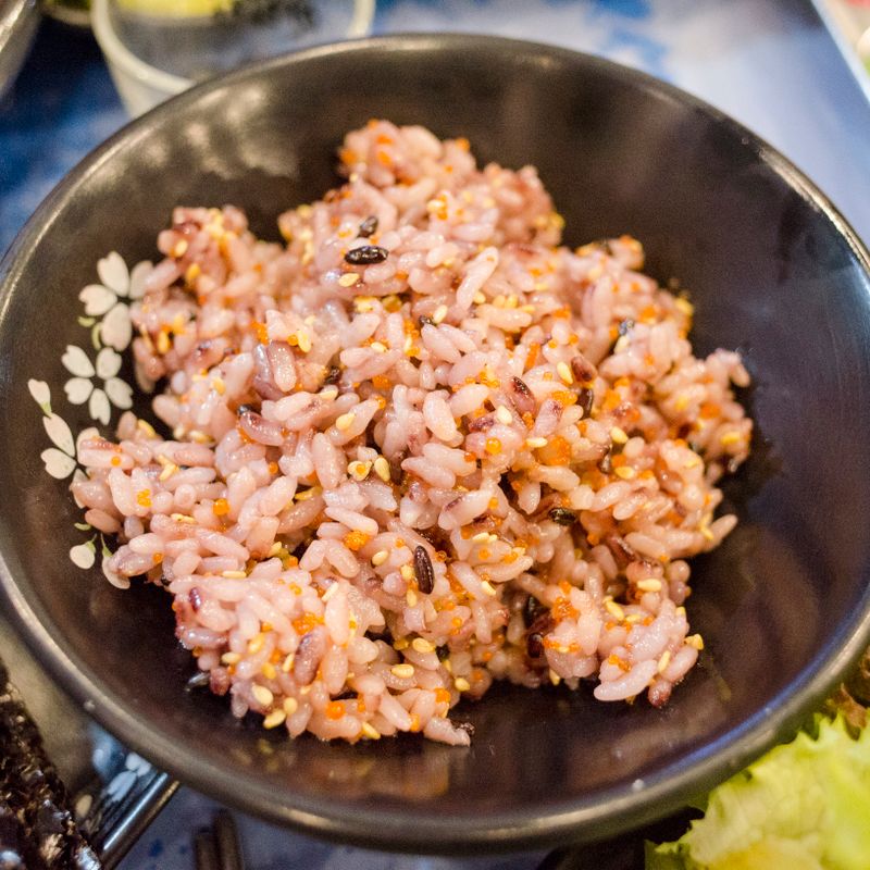 Holiday Pomegranate Walnut Arils Rice