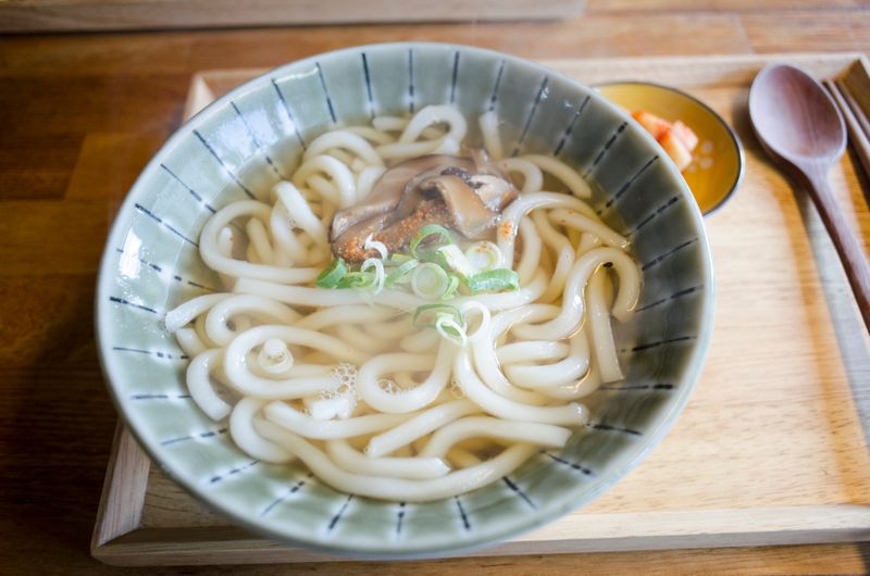 Bowl of udon noodles, photo by makafood on Pexels