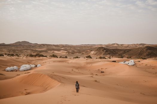 Luxury Berber camp overnight — Sahara — Erg Chebbi