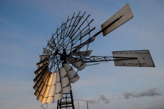 american windpump The Essential Role of Mechanics in Advancing Renewable Energy Technologies