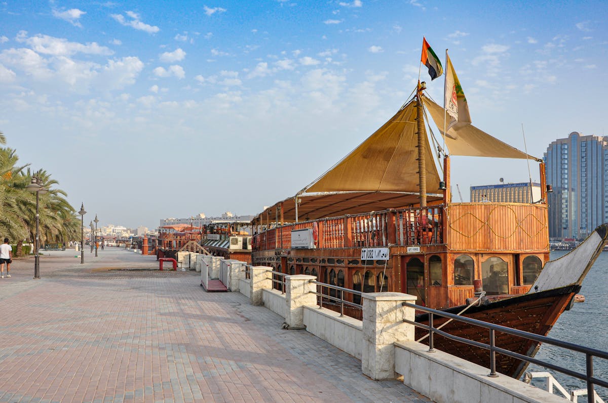 Senior couple marching in place together as exercise
