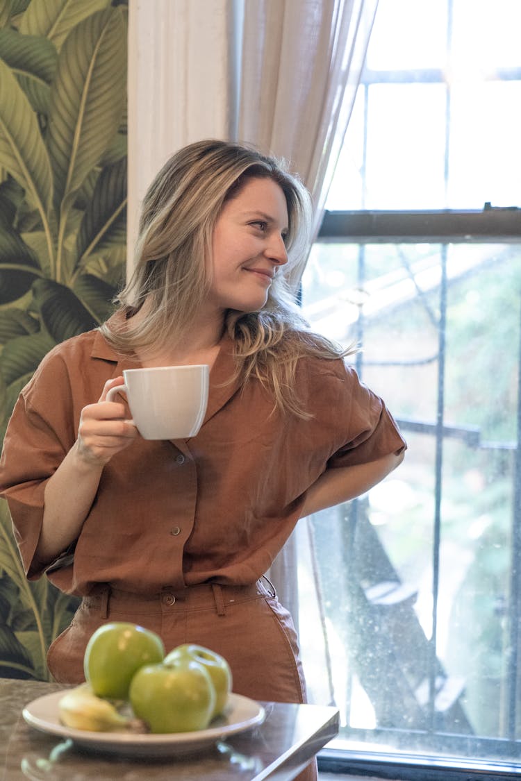 Woman With Mug