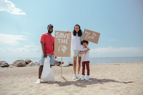 A Family Campaigning to Save The Earth