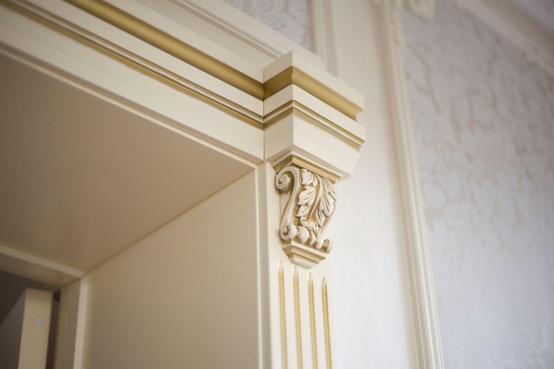 Custom millwork detail in a refined Miami residential interior