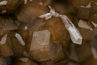 A Cluster of Aura Quartz Crystal