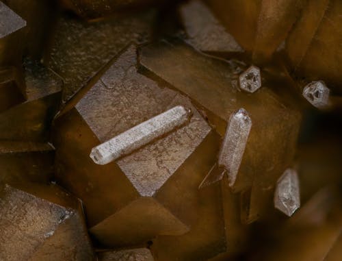 Close-Up Shot of a Crystal