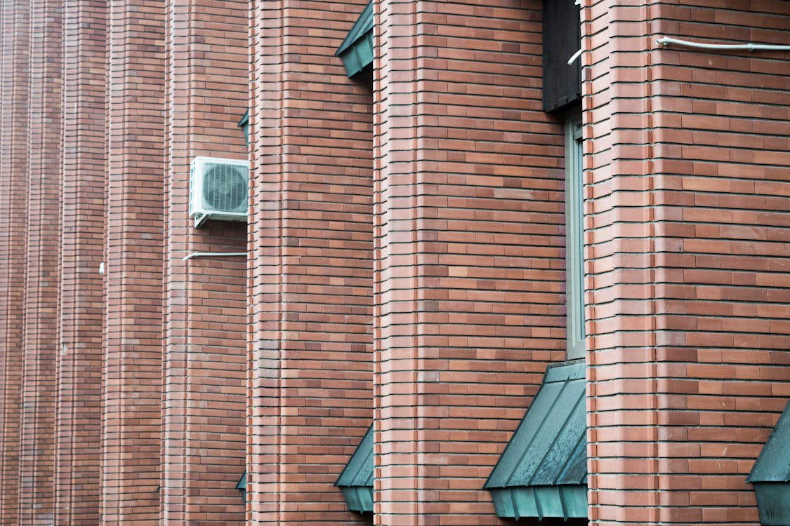 Free stock photo of bricks, building, facade Stock Photo