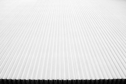 Free White Corrugated Board Stock Photo