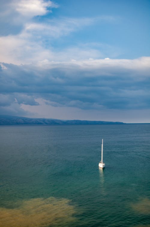 무료 구름, 돛단배, 바다의 무료 스톡 사진