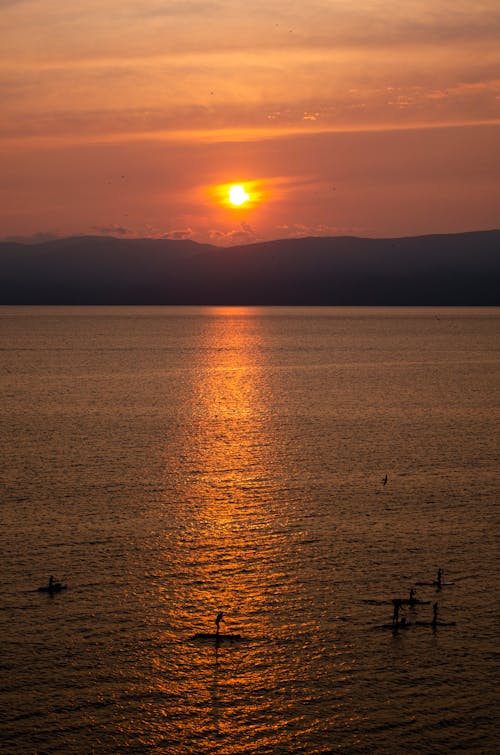 Immagine gratuita di alba, crepuscolo, isola