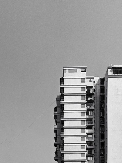 Free stock photo of architecture, black and white, building Stock Photo