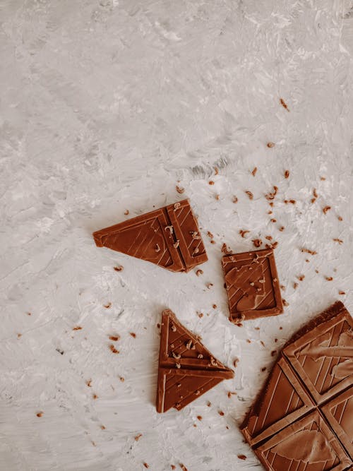 Gratis stockfoto met chocolade, chocoladereep, detailopname