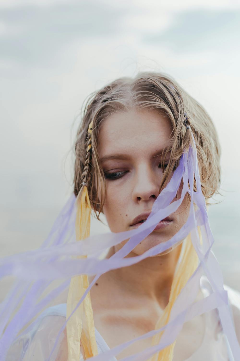 Batik Tulle ribbons Batik Tulle ribbons