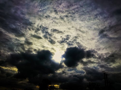 Free stock photo of above clouds, after rain, cloud formation