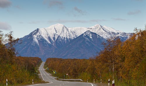 Základová fotografie zdarma na téma asfaltová silnice, krásný, obloha