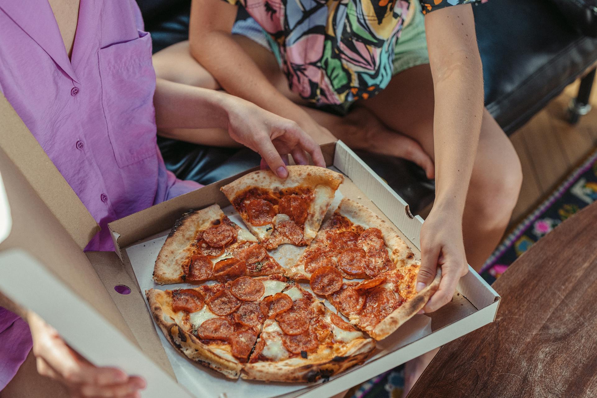 Pepperoni Pizza in a Box