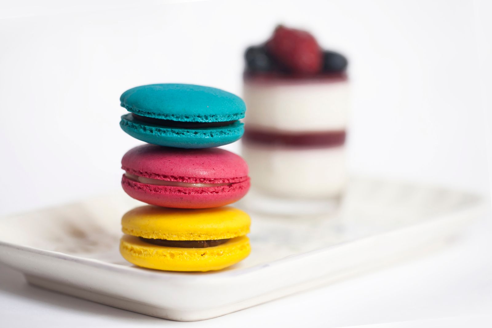 Détail d'une pâtisserie artisanale