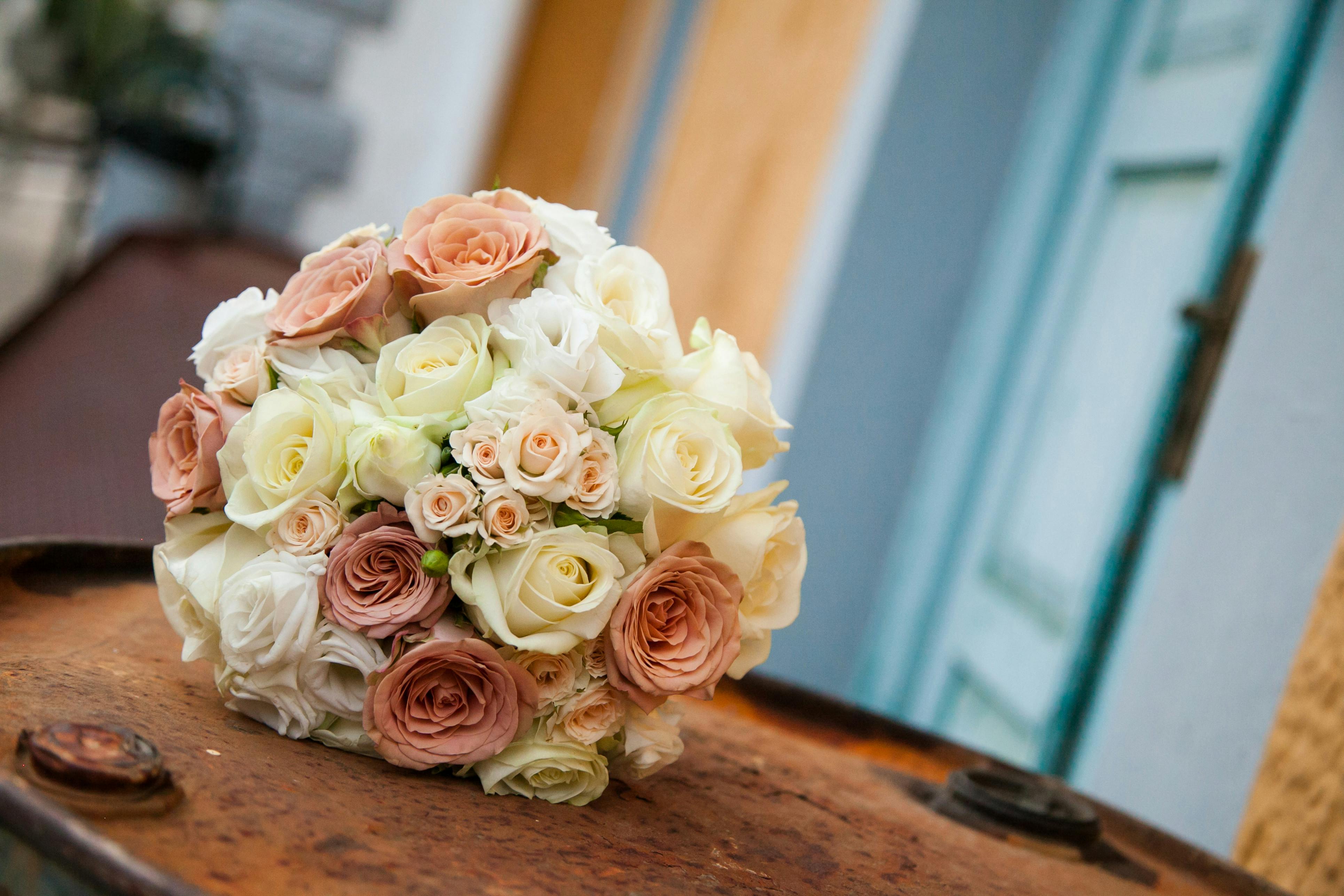 Free stock photo of bride, flowers, wedding bouquet