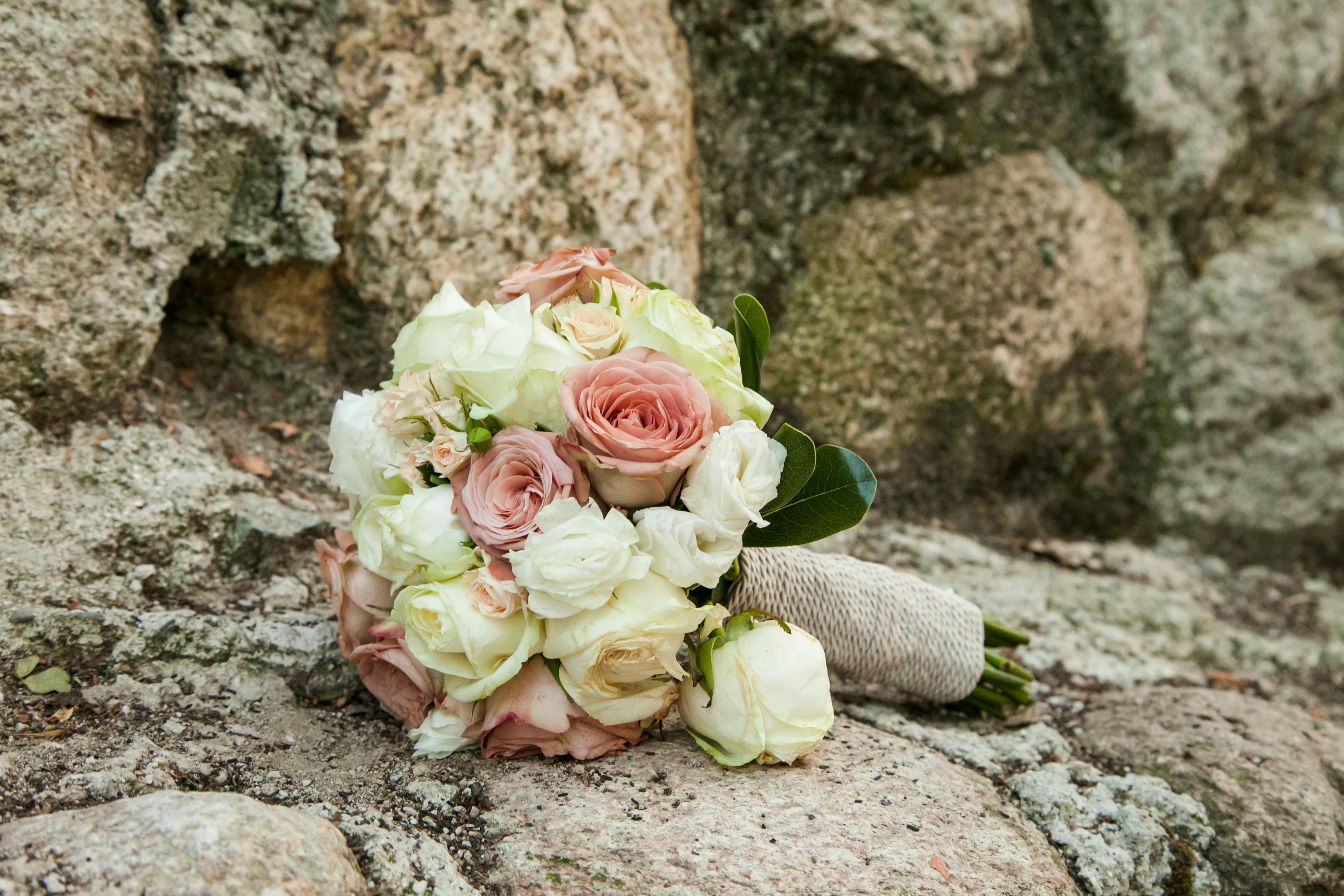 Free stock photo of bride, flowers, wedding bouquet