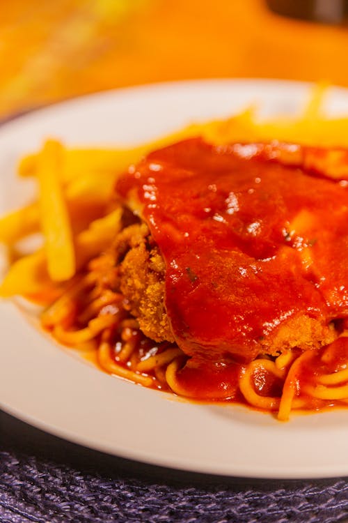 Pasta Dish with Red Sauce