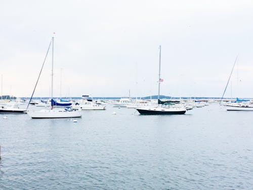 Fotografie Von Segelbooten Im Meer