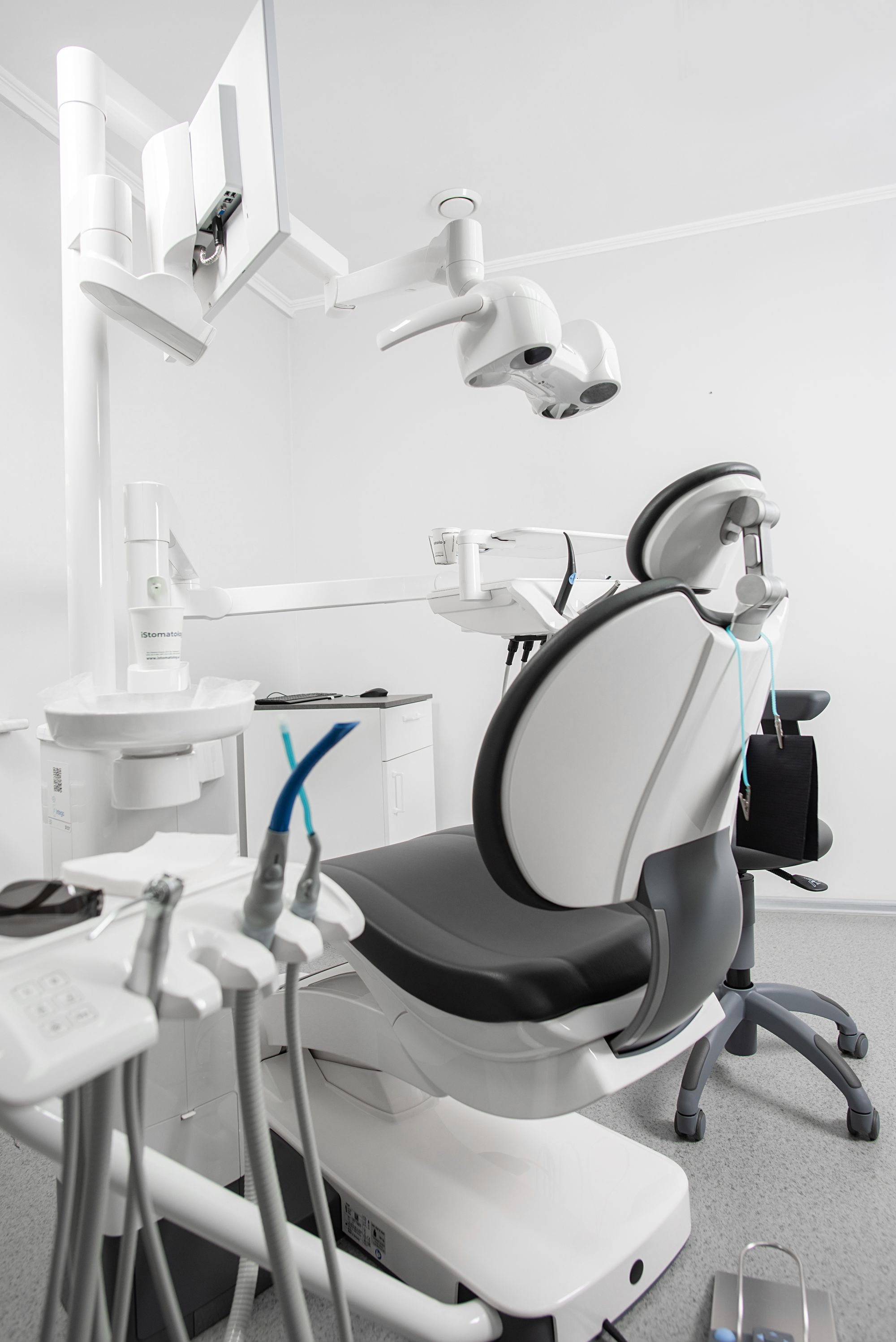 Private consultation room in a dental clinic
