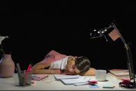 Free stock photo of adult, asleep, book series