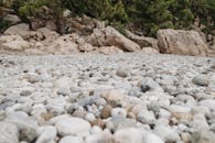 Gray Stones on Ground