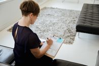 Free stock photo of adult, child, composition