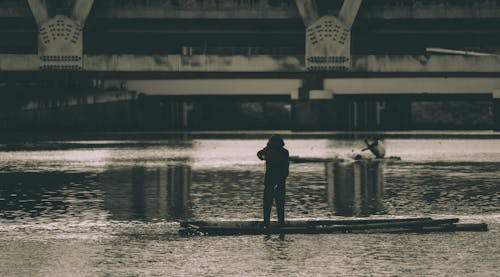 Δωρεάν στοκ φωτογραφιών με άνθρωπος, βάρκα, γέφυρα