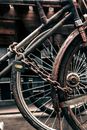 Black and Silver Bicycle Wheel