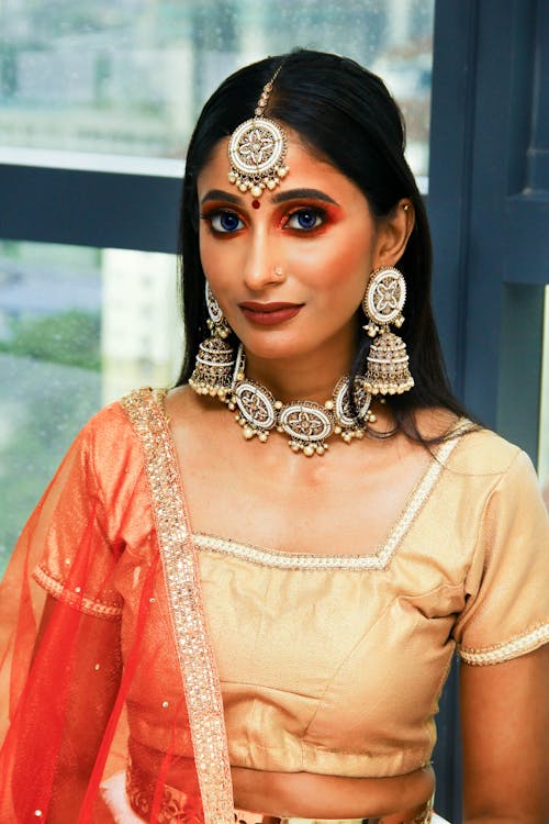 Gratis stockfoto met accessoires, bindi, Indiase vrouw Stockfoto