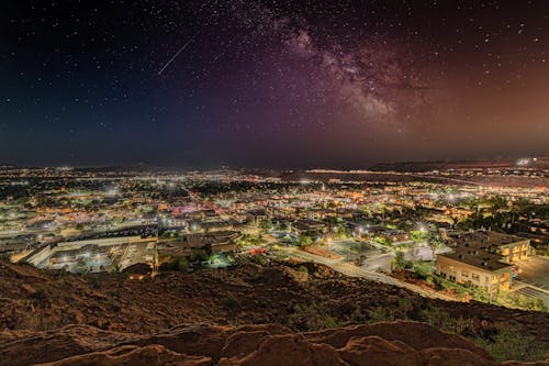 Free stock photo of arches national park, at night, big rock