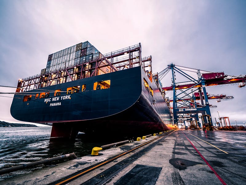 Sea freight services