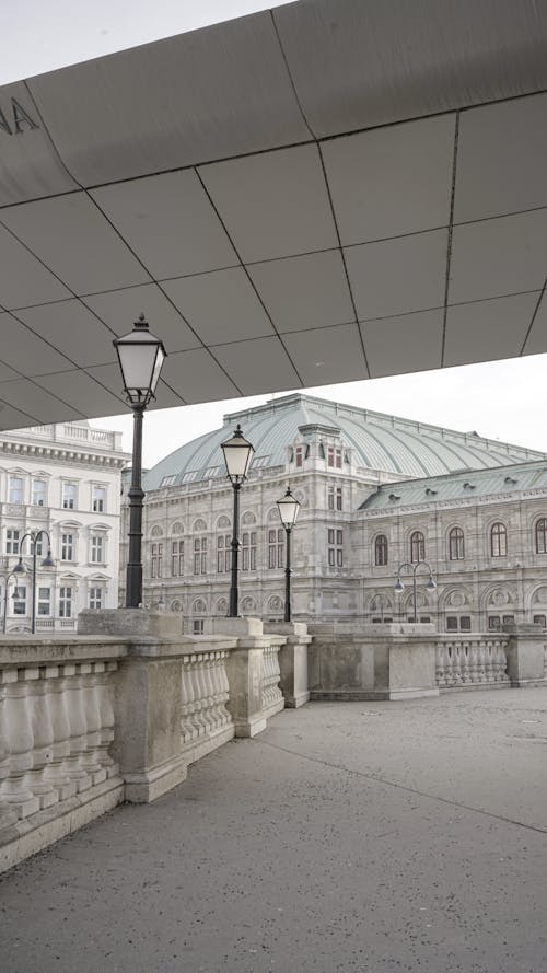 The Vienna State Opera Building in Austria