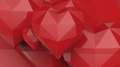 Free stock photo of 3d heart, heart, heart wallpaper Stock Photo