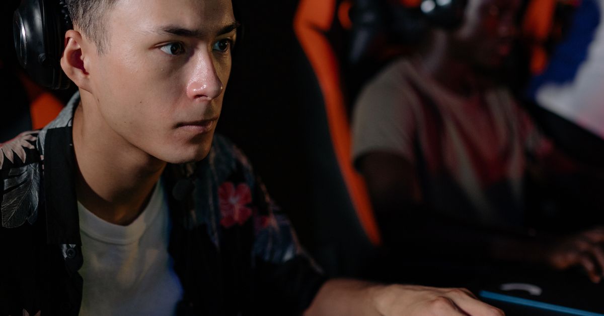 Young Men Playing Computer Games · Free Stock Photo