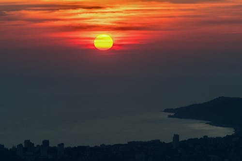 Foto d'estoc gratuïta de alba, capvespre, dramàtic