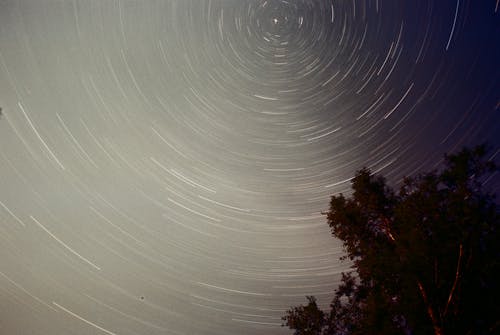 gece, gökyüzü, hafif boyama içeren Ücretsiz stok fotoğraf