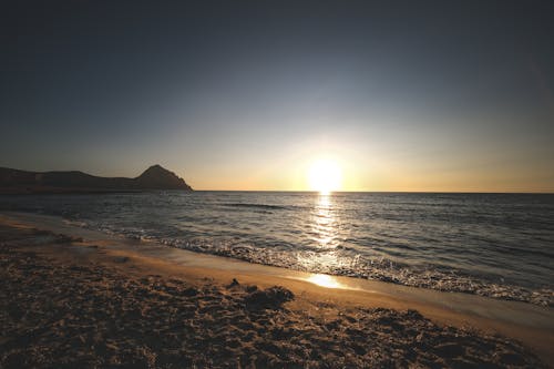 Kostnadsfri bild av gyllene timmen, hav, havsområde